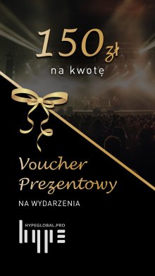 Grafika przedstawiająca Voucher Prezentowy na kwotę 150 zł