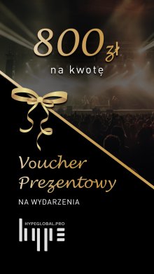 Grafika przedstawiająca Voucher Prezentowy na kwotę 800 zł