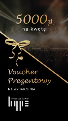 Grafika przedstawiająca Voucher Prezentowy na kwotę 5000 zł