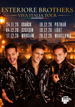 ESTERIORE BROTHERS - "Viva Italia” Tour 2026